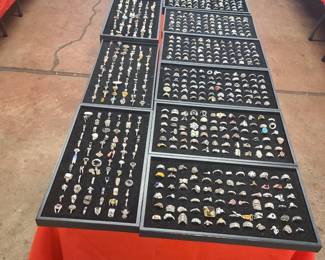 Over 1,000 Sterling rings will be available at $15 each.