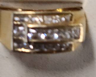 14K with Diamonds