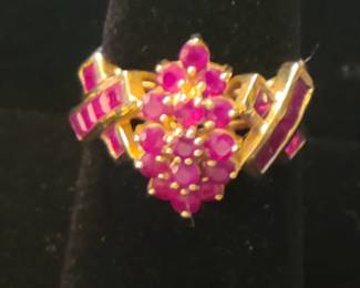 10K and Ruby ring