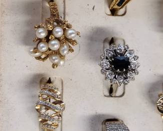 Gold rings