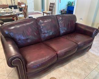 Leather sofa