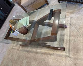 glass top coffee Table