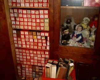 Over 550 music scrolls for player piano 