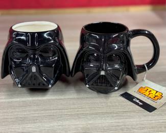 Darth Vader coffee mugs, who doesn't need 2 of these??
