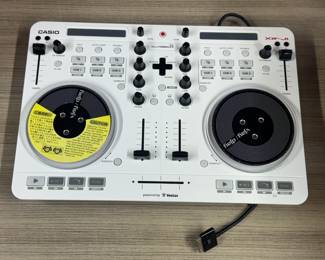Digital DJ Mixer for iphone / ipad.  Adapters sold on Amazon for under $8.