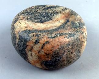 Native American Discoidal/Chunkie Stone, 4"