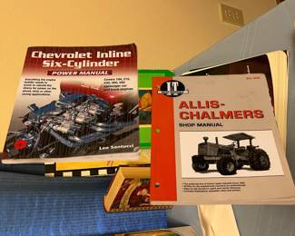 Chevrolet in line 6 cylinder book
Allis chalmers shop manual