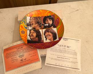 The Beatles - Let It Be - plate collection