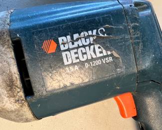 Large assortment of electrical hand tools