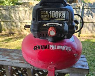 Central Pneumatic air compressor