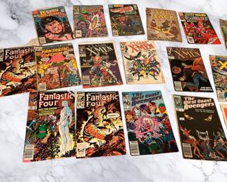 Vintage comic books