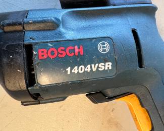 Large assortment of electrical hand tools