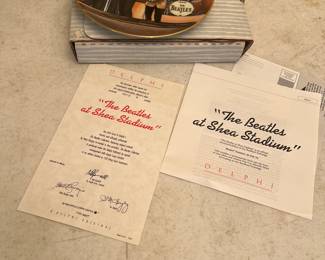 The Beatles at Shea Stadium - plate collection