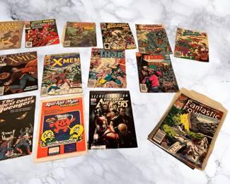 Vintage comic books