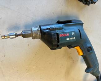 Large assortment of electrical hand tools