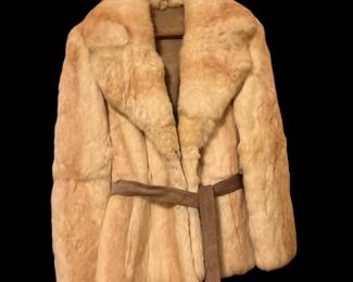 Woman's Rabbit Coat