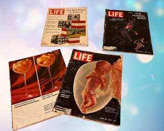 Vintage Life Magazines