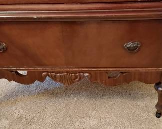 RARE circa 1920 Drop Front Butlers Secretary Desk by Proctors Furniture Knoxville, Tenn.