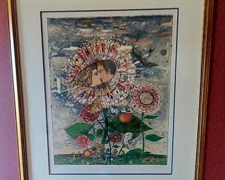 Signed Lithograph by Bruno Zupan