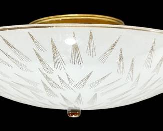 Mid Century Atomic Arrow Light Fixture
