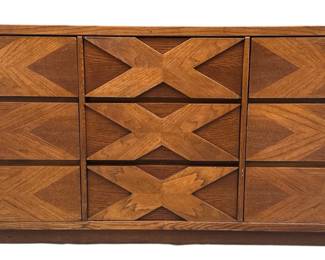 Mid Century LANE ALTA VISTA Low X Drawer Dresser
