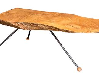 CARL AUBOCK Style Side Table
