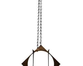 MARC WEINSTEIN Style Brutalist Hanging Candleholder
