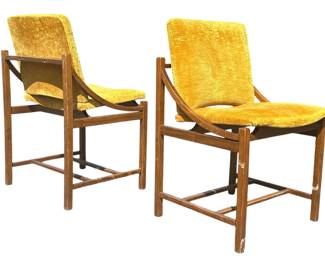 VITTORIO ROSSI for LORENZON Chairs Italy Circa 1960
