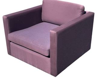 CHARLES PFISTER for KNOLL Lounge Chair, Purple
