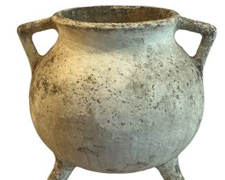 WILLY GUHL Faux Bois Marmite Planter
