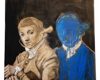 MICHAEL J. DOWLING Abstract Oil On Canvas
