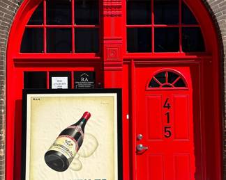 5' GEISWEILER French Wine Advertisement Poster
