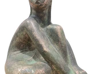 CHUCK DODSON Signed Female Nude Sculpture
