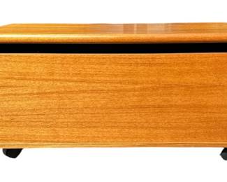 Danish Modern Petite Blanket Chest
