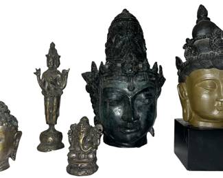 Collection Buddhist Religious Sculptures
