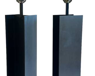 GEORGE KOVACS I-Beam Table Lamps for LAUREL LAMP CO.
