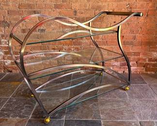 RICK LEE for DIA Mid Century Bar Cart
