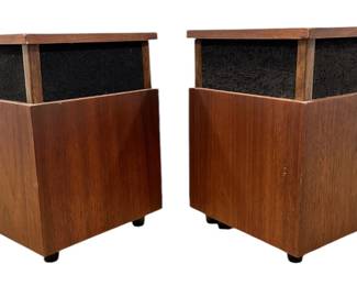 Mid Century OMNI Speakers 4-Dimensional Walnut
