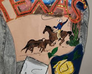 Painted Texas jacket