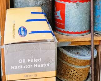 Home radiator, Minow buckets and car tows