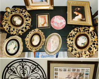 Framed art and decor