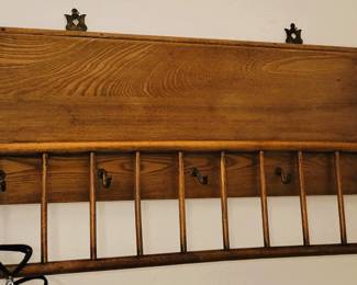 Retro wood Wall Wardrobe 