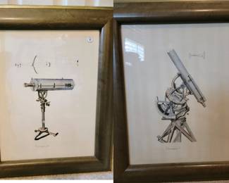 Framed Telescope etches