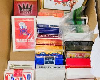 New playing cards - new old stock