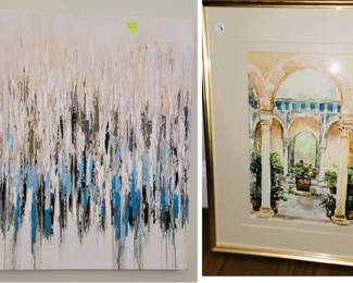 Framed art originals