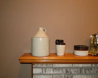 Pottery jugs, and bowls