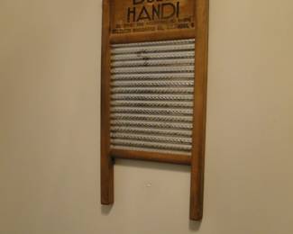 Small vintage washboard