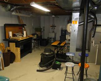 Basement items, all in need of a good and kind home