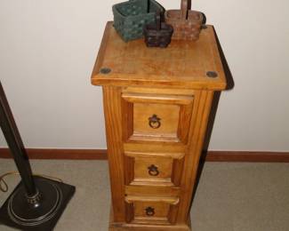Small three drawer cabinet