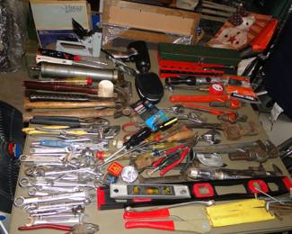 Tools, lots and lots and lots of tools